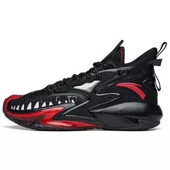Anta Кроссовки мужские Marvel X Crazy Tide 3 Venom High-Top Basketball Shoes Black Red 112131601S-3 40