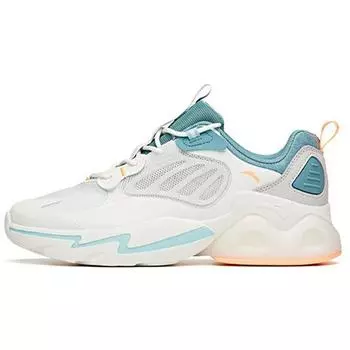 Anta Кроссовки мужские Millennium 2.0 Non-Slip Wear-Resistant Low-Top Dad Shoes White Green 112128896-2 40