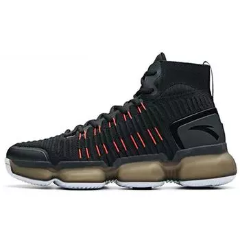 Anta Кроссовки мужские NASA Basketball Culture High-Top, черные, красные, 91831190-4 40