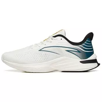 Anta Кроссовки мужские Poison Dart 1 Breathable Lightweight Low-Touch Running Shoes White Black Green 112235521-3 40
