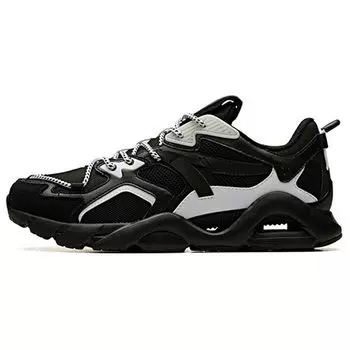 Anta Кроссовки Retro Trend Low-Top для бега, мужские кроссовки, черные, белые 91945535-5 40