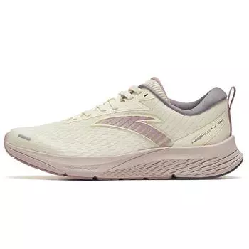 Anta Кроссовки Road 99 Sports Wear Resistant Low Top для бега, женские, белые, серые, фиолетовые, 122255599S-8 36.5