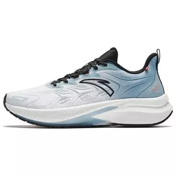 Anta Кроссовки Rocket 5.0 Round Toe Lace-Up Shock Absorbing Non-Slip Wear Resistant Low Top для бега для мужчин Белый Черный Синий 112345523-9 40