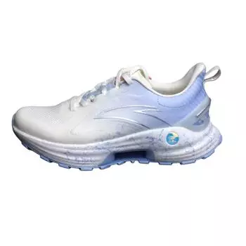 Anta Кроссовки Run 3 Generation Cushioning Non-Slip с низким верхом для повседневного бега, мужские кроссовки, белые, синие 122316680-13 40.5