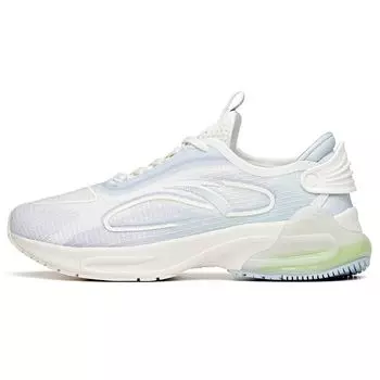 Anta Кроссовки Running Series Elastic Gel Technology Low Top для бега Женские кроссовки для бега Белый Фиолетовый Синий 122125518-2 38.5