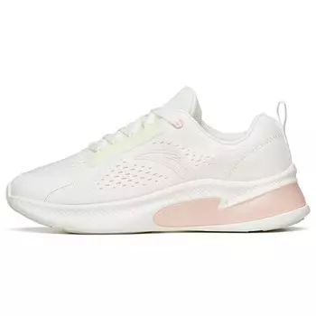 Anta Кроссовки Running Series Elastic Gel Technology Shock Absorbing Non-Slip Wear-Stick-Night-Go для женщин, белые, зеленые, 122225522-4 36