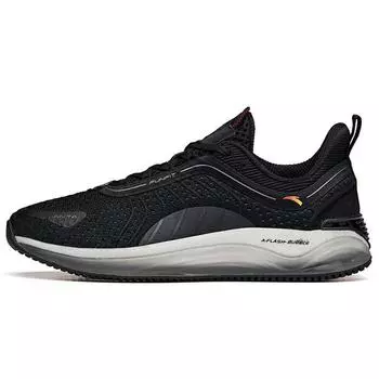 Anta Кроссовки Running Series Elastic Gel Technology Sports Shock Absorbation Low-Top для бега для мужчин, черные 112135501-1 44.5