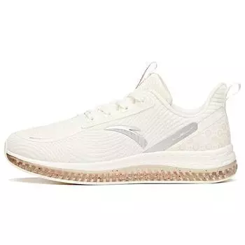 Anta Кроссовки Running Series Elastic Rubber Low-Top для женщин, серебряные 122115501-5 38