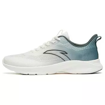 Anta Кроссовки Running Series Fabric TPU Low-Top для бега, мужские кроссовки, белые, бамбуковые, серые 112355576-3