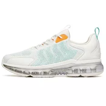 Anta Кроссовки Running Series Full-Length Air Cushion Sports Shock Absorbing Low-Top для бега у мужчин, белые, зеленые, 912135505-1 40