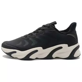Anta Кроссовки Running Series из флиса с амортизацией, нескользящие, износостойкие, с низким верхом, женские кроссовки для бега, черные, белые 112245523-9 39