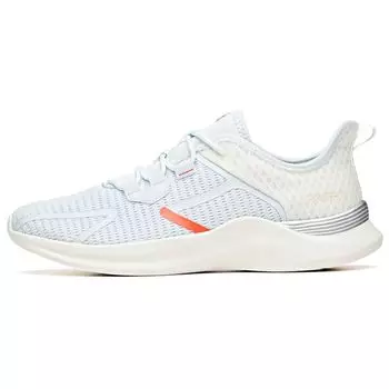 Anta Кроссовки Running Series из искусственной кожи с амортизацией, нескользящие, износостойкие, с низким верхом, мужские кроссовки серо-белого цвета 912025522-3 41