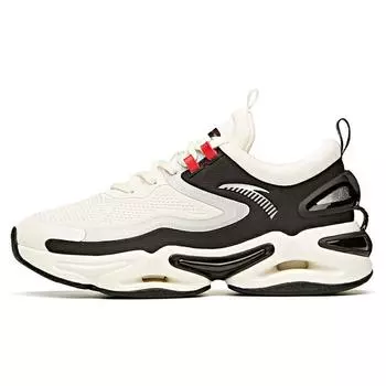 Anta Кроссовки Running Series Low-Top для бега, мужские кроссовки, белые, черные 912045552-1 41