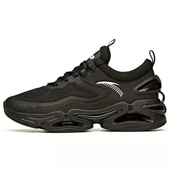 Anta Кроссовки Running Series Low-Top для бега, мужские кроссовки, черные 912045552-3 39