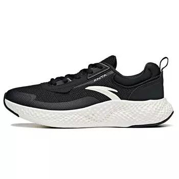 Anta Кроссовки Running Series Low-Top для бега женские кроссовки черные цвета слоновой кости и белого 122115536S-4 36