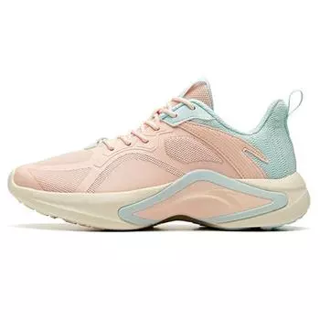 Anta Кроссовки Running Series Mesh Breathable Low-Go для женщин, розовые, синие, 92945533-2 39