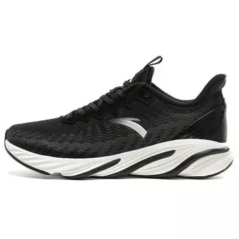 Anta Кроссовки Running Series Non-Slip Breathable Warm Low-Top для бега для мужчин, черные, серые, 112045522-4 40.5