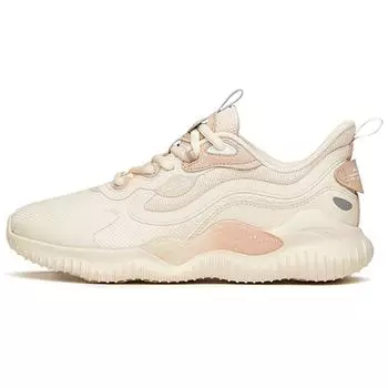 Anta Кроссовки Running Series Non-Slip Durable Low-Top для женщин, кроссовки Oatmeal 922145556-1 40