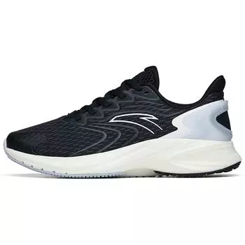 Anta Кроссовки Running Series Non-Slip Durable Low-Go для женщин, черные, фиолетовые, 122225585-8 36