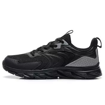 Anta Кроссовки Running Series Non-Slip Durable Low-Top для бега у мужчин, черные, серые, 912235527-4 40