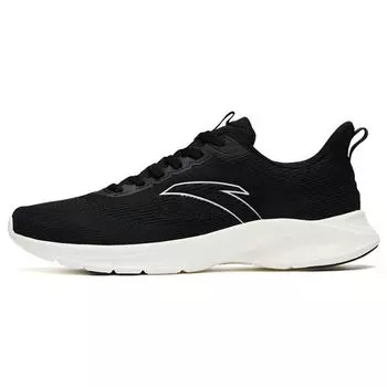 Anta Кроссовки Running Series прочные дышащие с низким верхом женские кроссовки черные белые 112325576-2 42.5