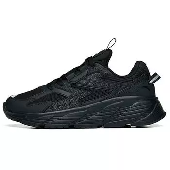 Anta Кроссовки Running Series Retro Breathable Low-Top для бега, женские кроссовки, черные 922245510-6 36.5