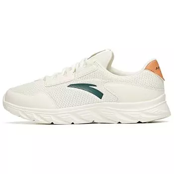 Anta Кроссовки Running Series с амортизацией, прочные, низкие, повседневные, мужские, цвета слоновой кости и белого 912115584-5 42