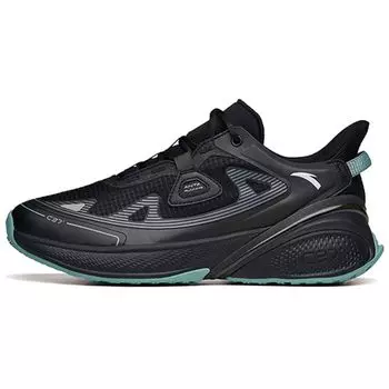 Anta Кроссовки Running Series с мягкой подошвой, легкие, амортизирующие, низкие, мужские, кроссовки, черные, серые, зеленые 112135530R-5 44.5