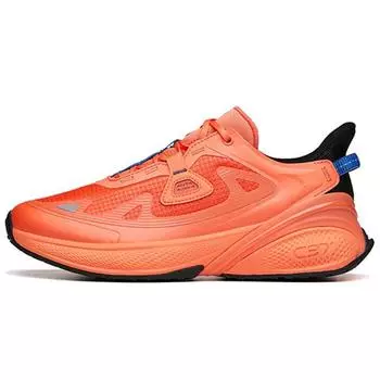 Anta Кроссовки Running Series с мягкой подошвой, амортизирующие, дышащие, легкие, прочные, нескользящие, низкие, мужские, кроссовки цвета моркови и оранжевого цвета 112135530R-4 40.5