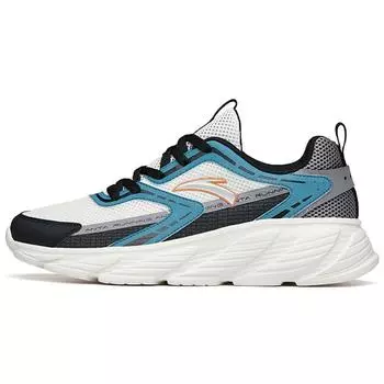 Anta Кроссовки Running Series с нескользящей подошвой для бега, мужские кроссовки, белые, синие, черные 112225573-2 44