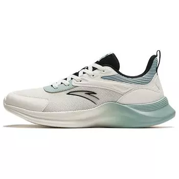 Anta Кроссовки Running Series с низким верхом, амортизирующие, нескользящие, износостойкие, балансирующие, мужские, белые, синие 912425571-5 39