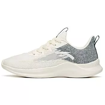 Anta Кроссовки Running Series с низким верхом, амортизирующие, нескользящие, износостойкие, мужские, белые, зеленые 912125545-4 39