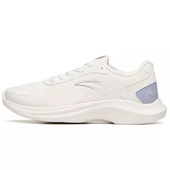 Anta Кроссовки Running Series с низким верхом, амортизирующие, нескользящие, прочные, женские, цвет слоновой кости и белого 122135571-2 35.5