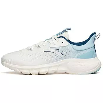 Anta Кроссовки Running Series с низким верхом, амортизирующие, нескользящие, прочные, мужские, белые, синие 912135522-2 41
