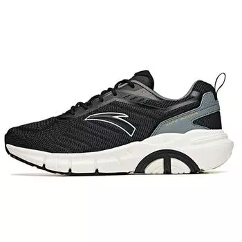 Anta Кроссовки Running Series с низким верхом и ударопрочным верхом для мужчин, черные, серые, 912125512-4 39