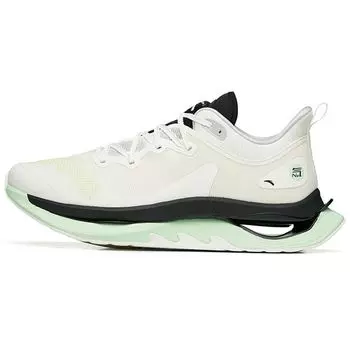Anta Кроссовки спортивные Nitrogen Technology с амортизацией Speed Sports Shoes для мужчин, кроссовки белые зеленые 112225680A-1 40.5