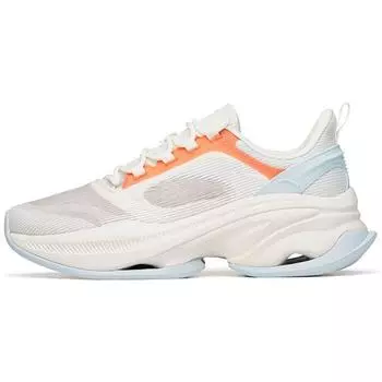Anta Кроссовки Training Series Fabric TPU Shock Absorbing Non-Slip Wear-Stick с низким верхом для тренировок Женские кроссовки White Orange 122227756-6 38