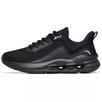 Anta Кроссовки Training Series из ткани, амортизирующие, дышащие, легкие, низкие, мужские, кроссовки, черные, серебристые 912217704-2 42.5