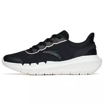 Anta Кроссовки Training Series из ткани с амортизацией, нескользящие, износостойкие, дышащие, с низким верхом, женские кроссовки, черные 122227702-1 35.5