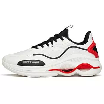 Anta Кроссовки Training Series простые, удобные, дышащие, легкие, с низким верхом, мужские, белые, красные 112147722-1 44.5