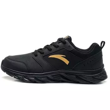 Anta Кроссовки Urban Running Lightweight для мужчин, кроссовки черного и золотого цвета 912355581-11 42.5