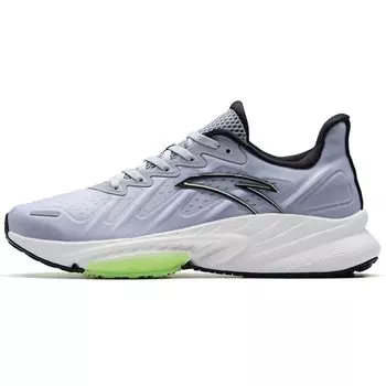 Anta Кроссовки Wormhole Technology Running Series с низким верхом для мужчин, серые, черные 112215587S-4 40.5