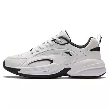 Anta Кроссовки женские Ace Retro Running Cushioning Low-Top Dad Shoes White Black 922338802-10 36.5