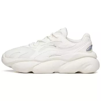 Anta Кроссовки женские Cat Paw серии Lifestyle с нескользящей износостойкой подошвой для папы цвета слоновой кости 922128898-1 39