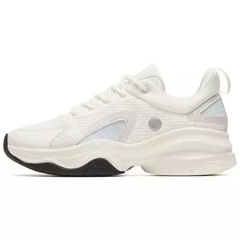 Anta Кроссовки женские из ткани, амортизирующие, нескользящие, прочные, с низким верхом, белые, серые, синие 122247756-7 36.5