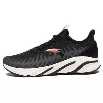 Anta Кроссовки женские кожаные низкие черные серые красные 122045522-7 36