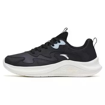 Anta Кроссовки женские Lingyun Durable Breathable Low-Top Running Shoes Black White Blue 922315573-3 36