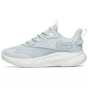 Anta Кроссовки женские Mian Mian Tan 2 Gel Technology Low Top, белые, серые, зеленые, 922215535-4 35.5