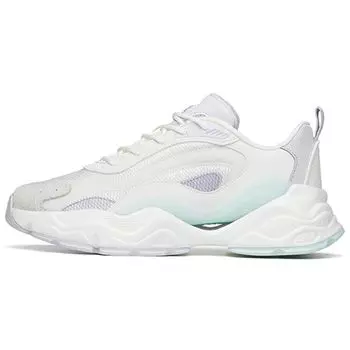 Anta Кроссовки женские Millennium 4.0 Shock Absorbing Non-Slip Wear-Stick с низким верхом для папы, белые, фиолетовые, серые 122228890-3 36