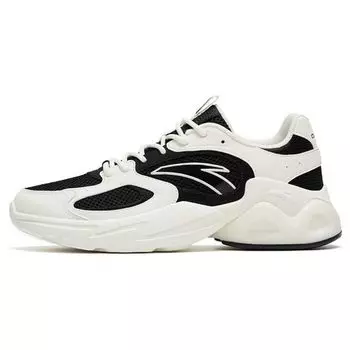 Anta Кроссовки женские Millennium Wear-Resistant Low-Top Dad Shoes Black White 122328892-1 37.5